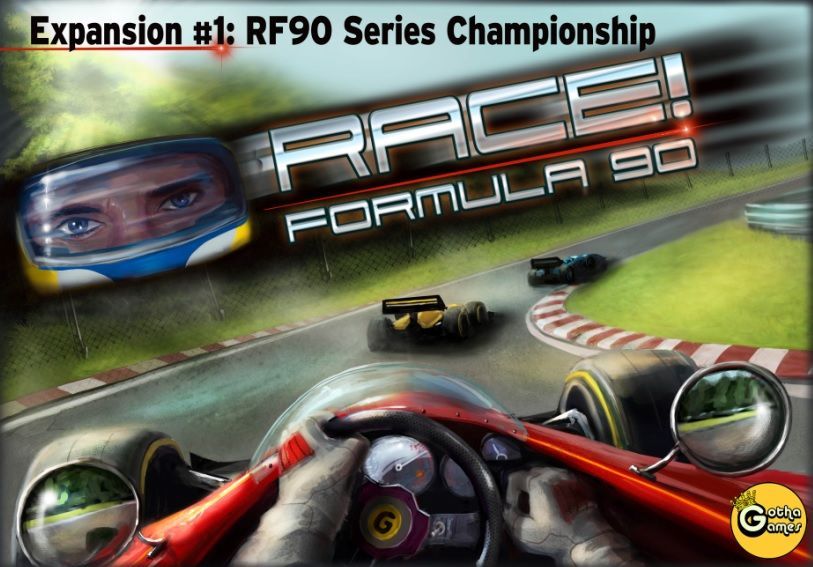 Race! Formula 90: Expansion #1 – RF90 Series Championship board game cover