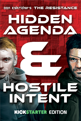 The Resistance: Hidden Agenda & Hostile Intent board game cover