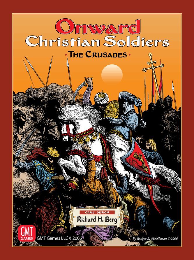 Onward Christian Soldiers: The Crusades board game cover