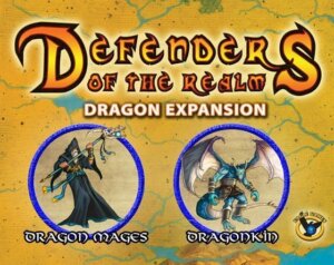 Defenders of the Realm: Minions Expansion – Dragonkin board game cover