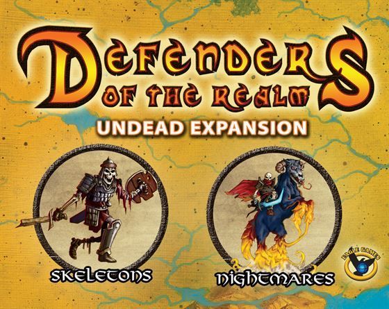 Defenders of the Realm: Minions Expansion – Undead board game cover