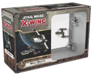 Star Wars: X-Wing Miniatures Game – Most Wanted Expansion Pack board game cover