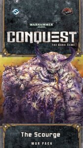 Warhammer 40,000: Conquest – The Scourge board game cover