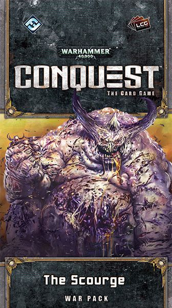 Warhammer 40,000: Conquest – The Scourge board game cover