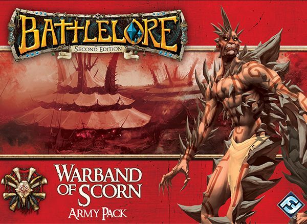 BattleLore: Second Edition – Warband of Scorn Army Pack board game cover