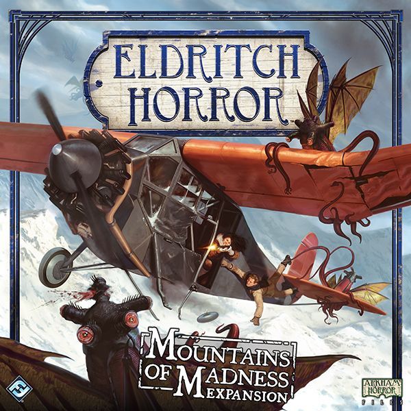 Eldritch Horror: Mountains of Madness board game cover