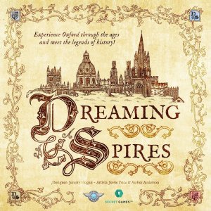 Dreaming Spires board game cover