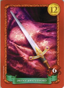 Sheriff of Nottingham: Prince John’s Sword Promo Card board game cover
