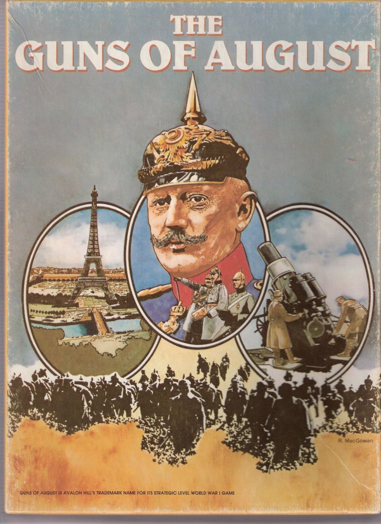 The Guns of August board game cover