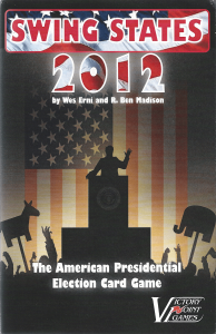 Swing States 2012 board game cover