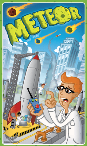 Meteor board game cover