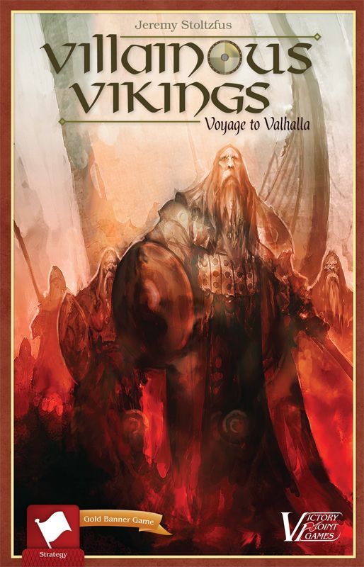 Villainous Vikings (Second Edition) board game cover