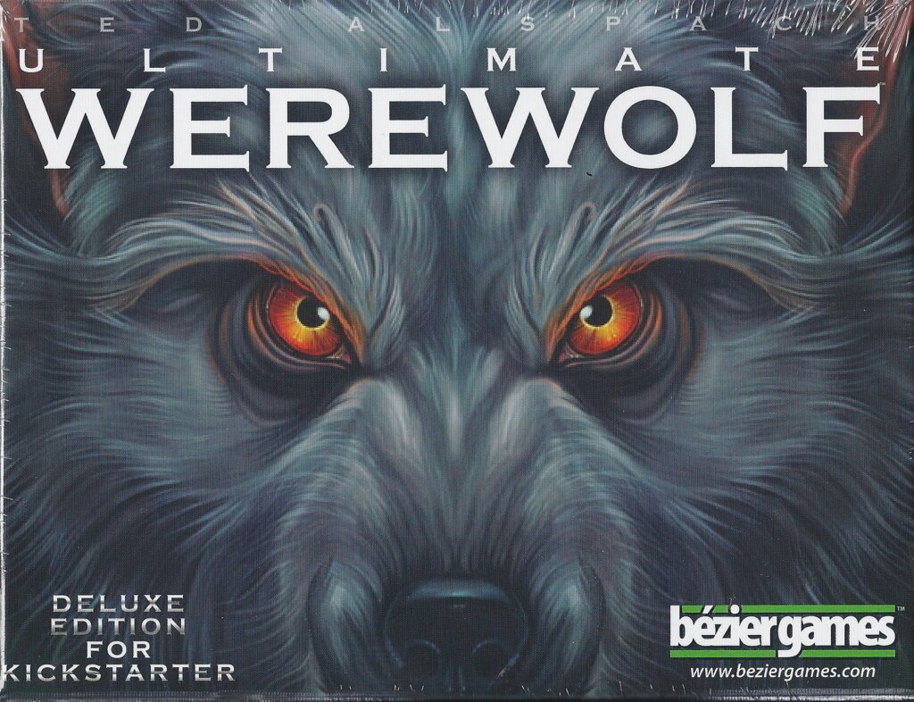 Ultimate Werewolf: Deluxe Edition For Kickstarter board game cover