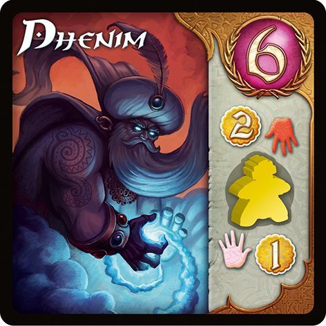 Five Tribes: Dhenim board game cover
