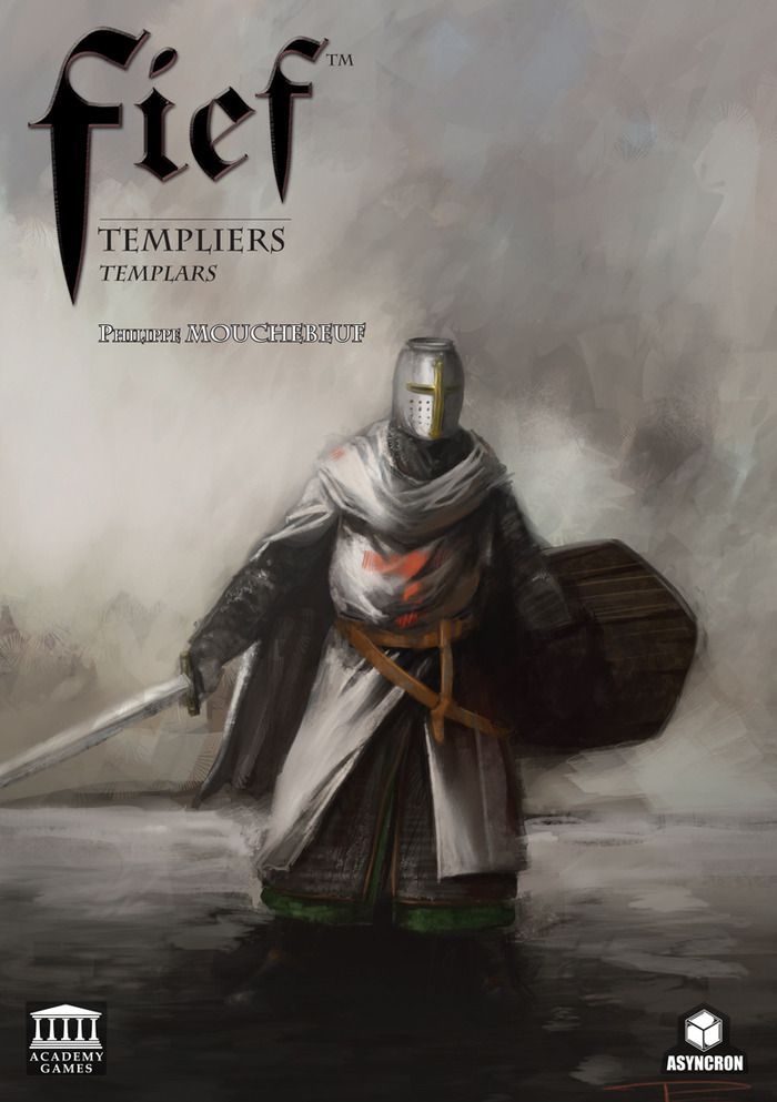 Fief: France 1429 – Templars Expansion board game cover