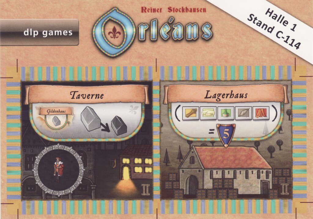 Orléans: Tavern & Depot board game cover
