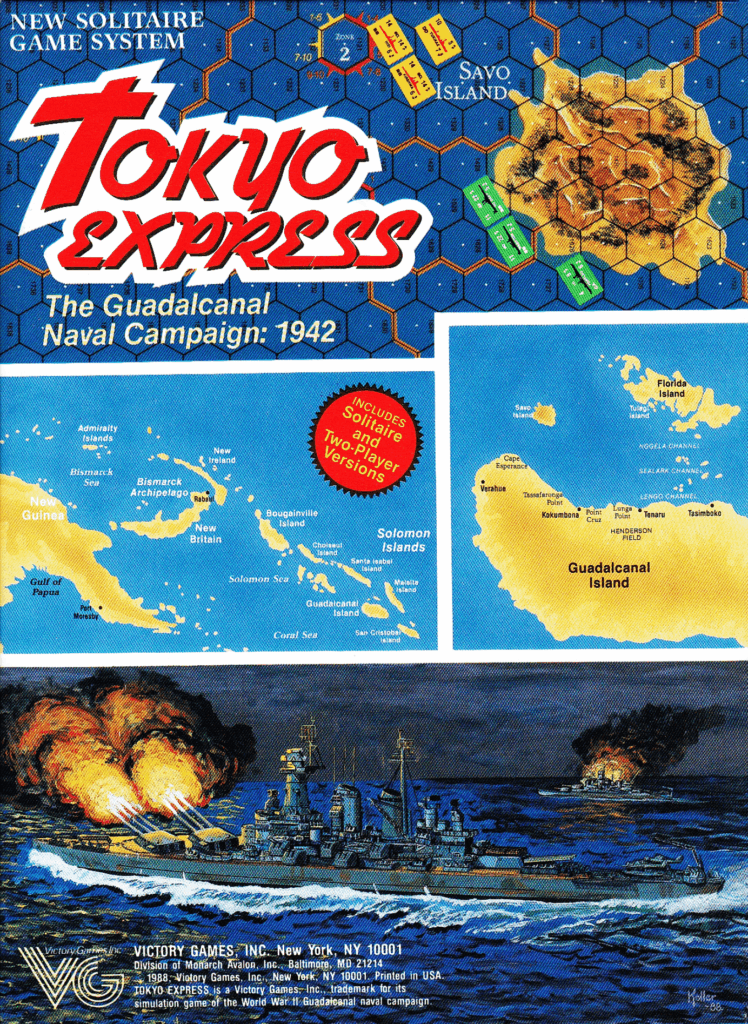 Tokyo Express: The Guadalcanal Naval Campaign – 1942 board game cover