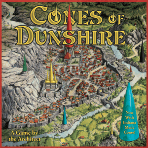 The Cones of Dunshire board game cover