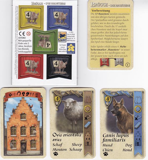 Brügge: Die Haustiere board game cover