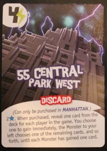 King of New York: 55 Central Park West board game cover