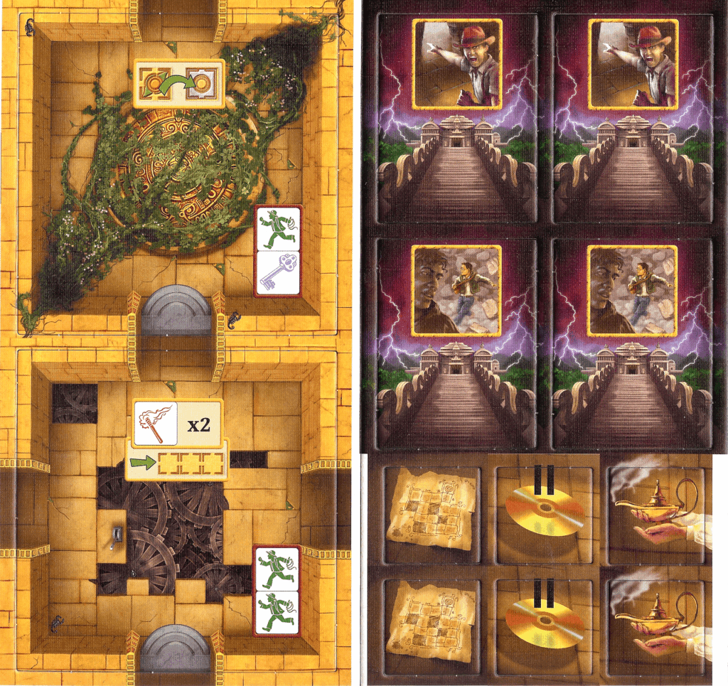 Escape: The Curse of the Temple – Queenie 6: The Maze board game cover