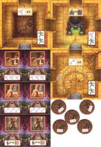 Escape: The Curse of the Temple – Queenie 5: Quest Chambers board game cover