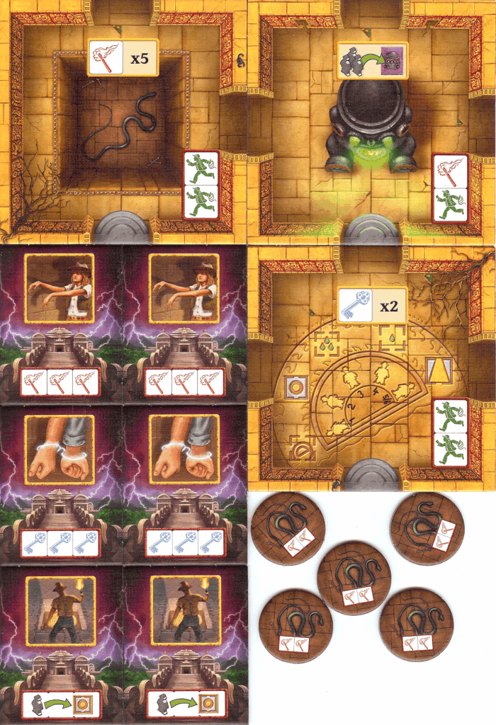 Escape: The Curse of the Temple – Queenie 5: Quest Chambers board game cover