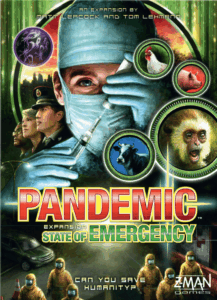 Pandemic: State of Emergency board game cover