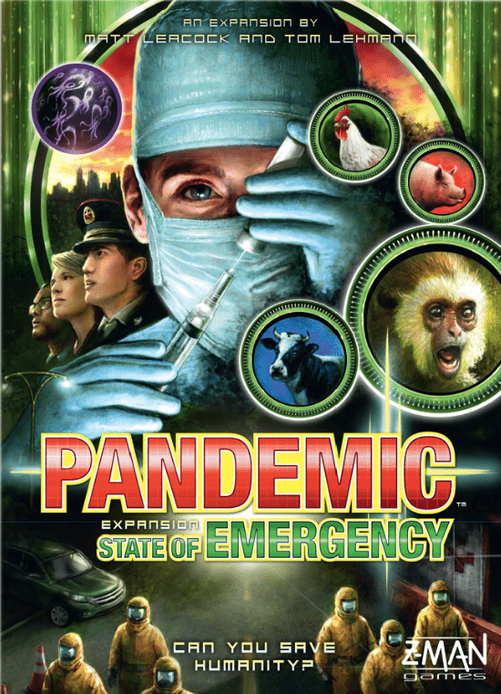 Pandemic: State of Emergency board game cover