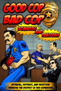 Good Cop Bad Cop: Bombers and Traitors board game cover