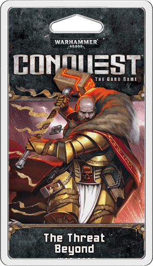 Warhammer 40,000: Conquest – The Threat Beyond board game cover