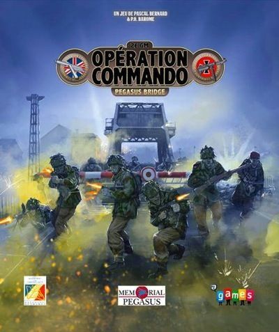 Opération Commando: Pegasus Bridge board game cover