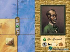 Mykerinos: The Nile board game cover