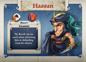 Arcadia Quest: Hassan board game cover