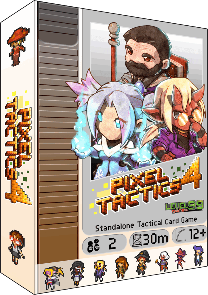Pixel Tactics 4 board game cover