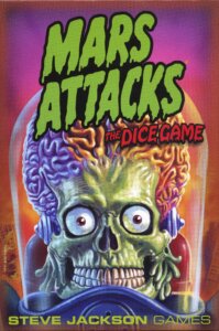 Mars Attacks: The Dice Game board game cover