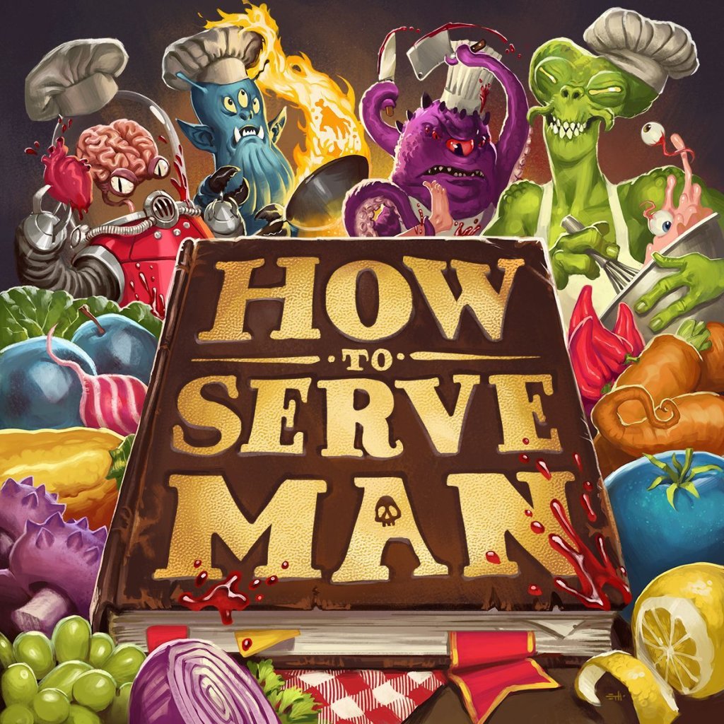 How to Serve Man board game cover