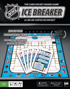 NHL Ice Breaker: The Card Hockey Board Game board game cover