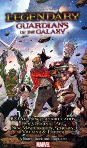 Legendary: A Marvel Deck Building Game – Guardians of the Galaxy board game cover