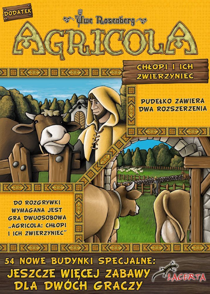 Agricola: Chłopi i ich zwierzyniec – Jeszcze więcej budynków do zwierzyńca board game cover