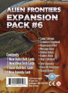 Alien Frontiers: Expansion Pack #6 board game cover