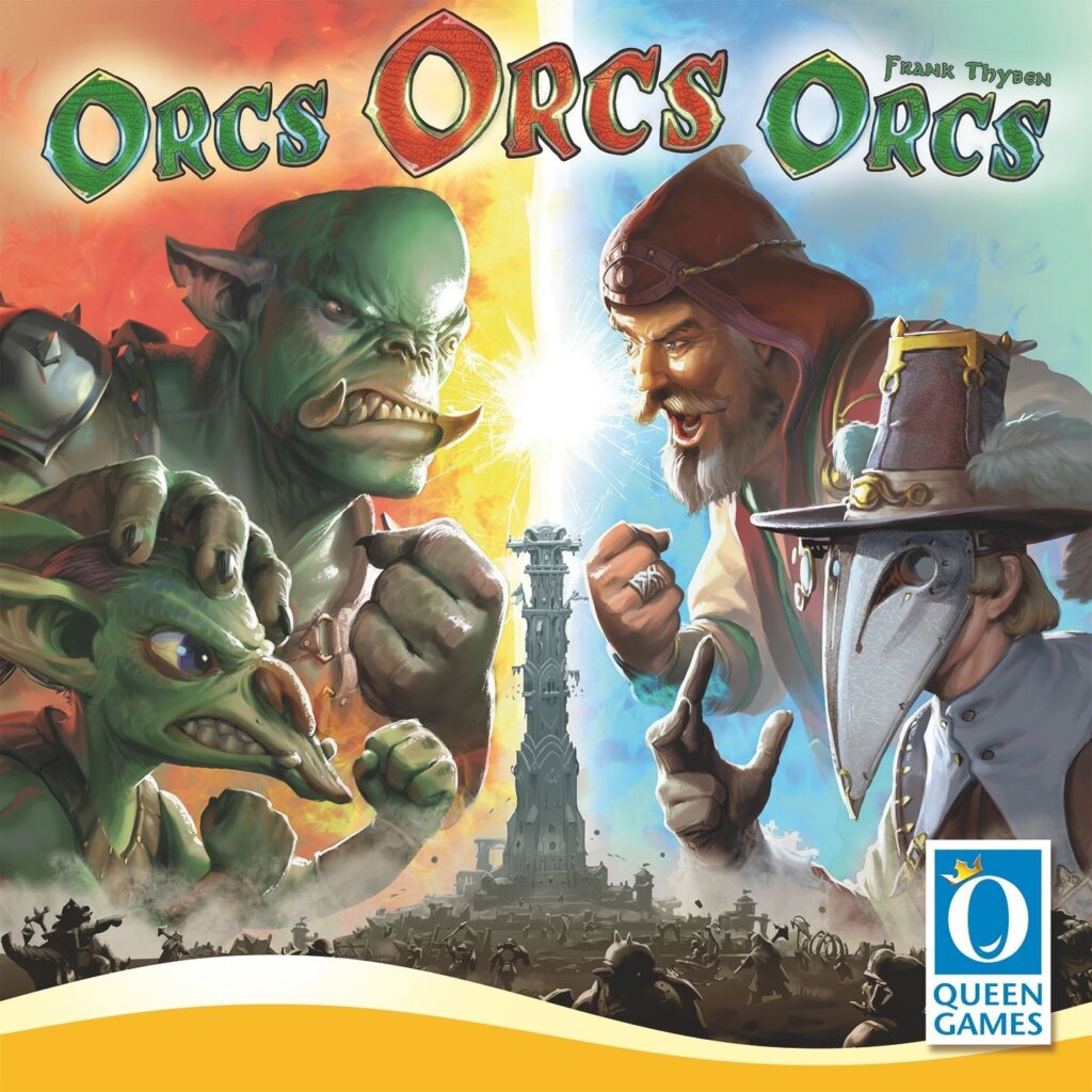 Orcs Orcs Orcs board game cover