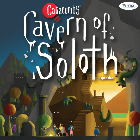 Catacombs: Cavern of Soloth (Third Edition) board game cover