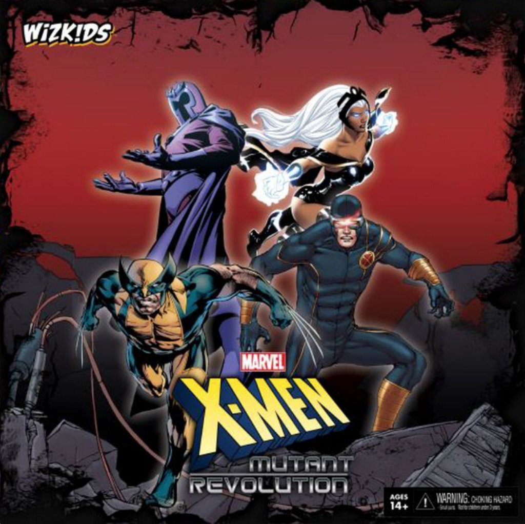 X-Men: Mutant Revolution board game cover