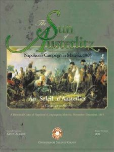 The Sun of Austerlitz board game cover