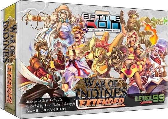 BattleCON: War of Indines Extended Edition board game cover