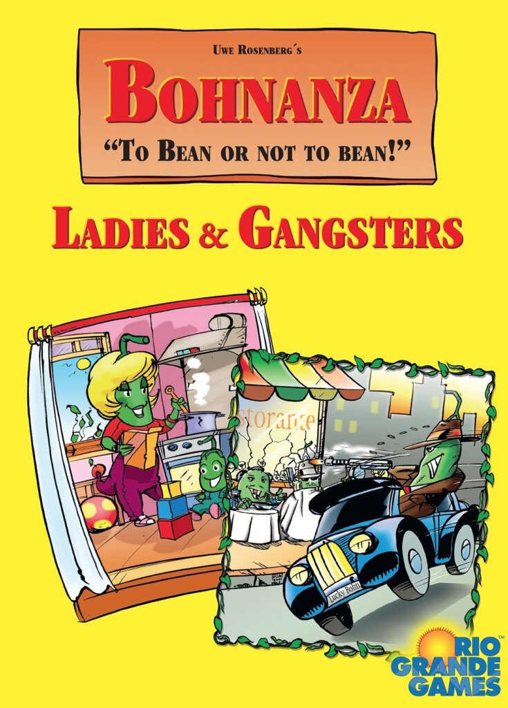 Bohnanza: Ladies & Gangsters board game cover
