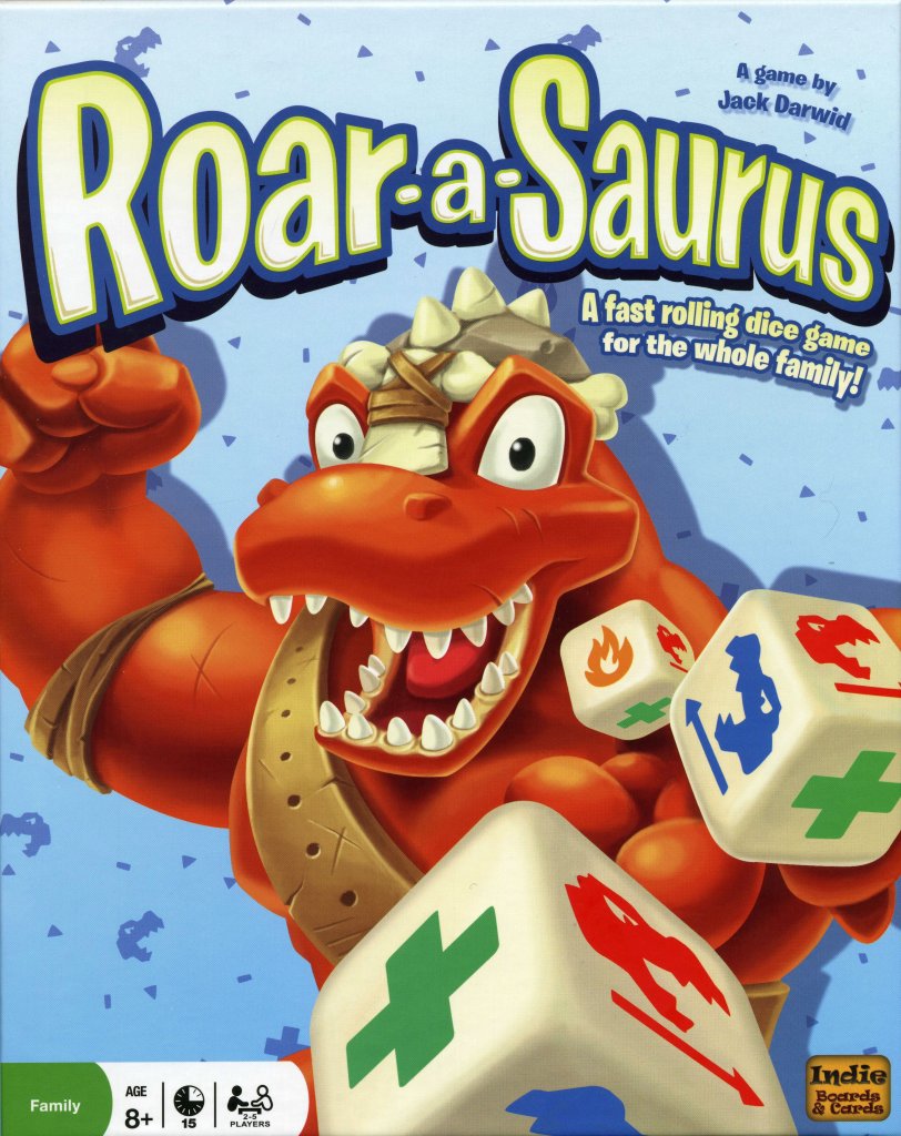 Roar-a-Saurus board game cover