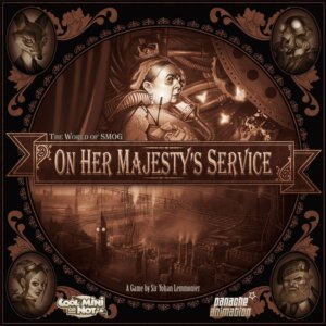 The World of Smog: On Her Majesty’s Service board game cover