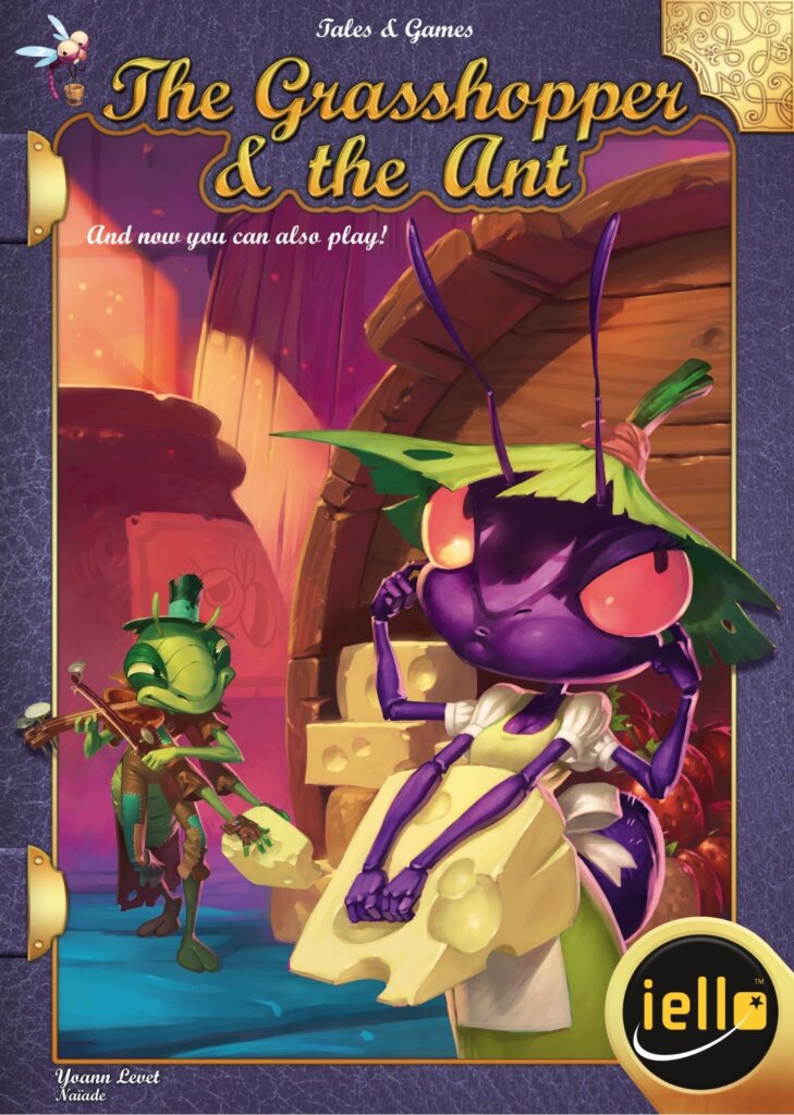 Tales & Games: The Grasshopper & the Ant board game cover